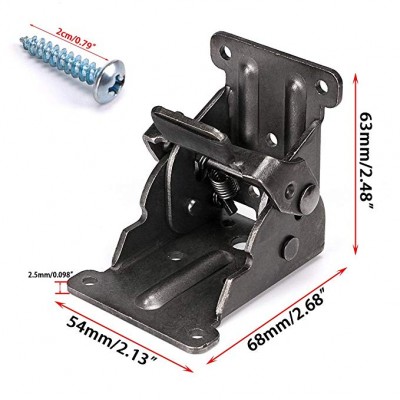 Table Bed Folding Brackets Lock Extension Support Self-locking Hinge